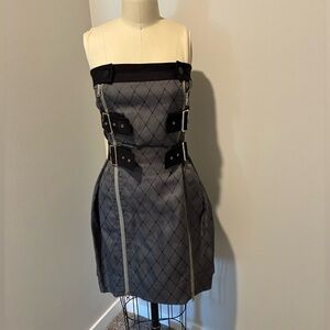 Marc by Marc Jacobs strapless buckle dress